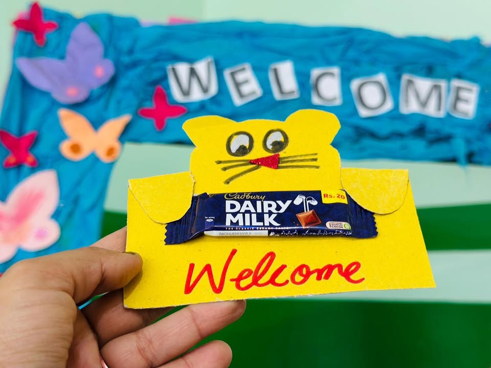 We welcome our adorable newcomers to Sialkot Public School and College