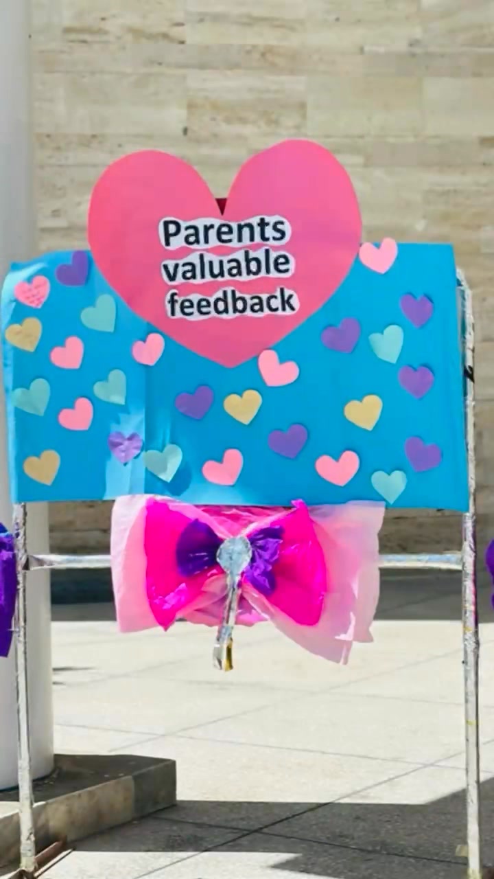“The beautiful decor and creative artwork at the Parent-Teacher Meeting reflected the spirit of l...