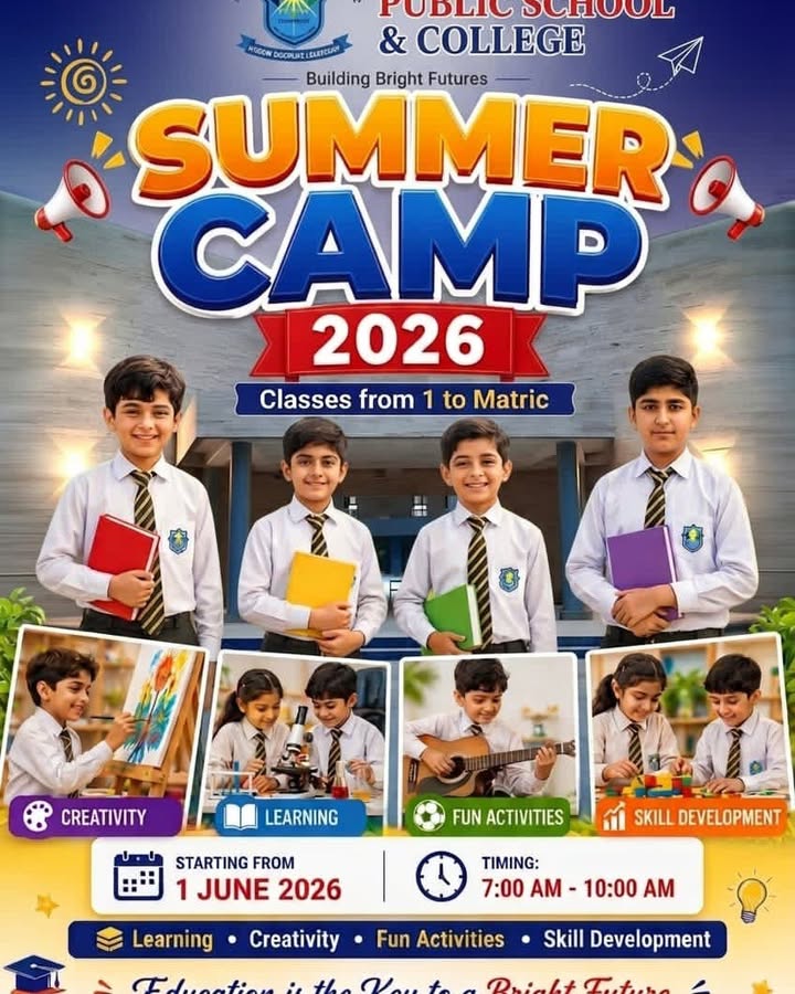 The most awaited Summer Camp is here,
Join us for a better future of your child