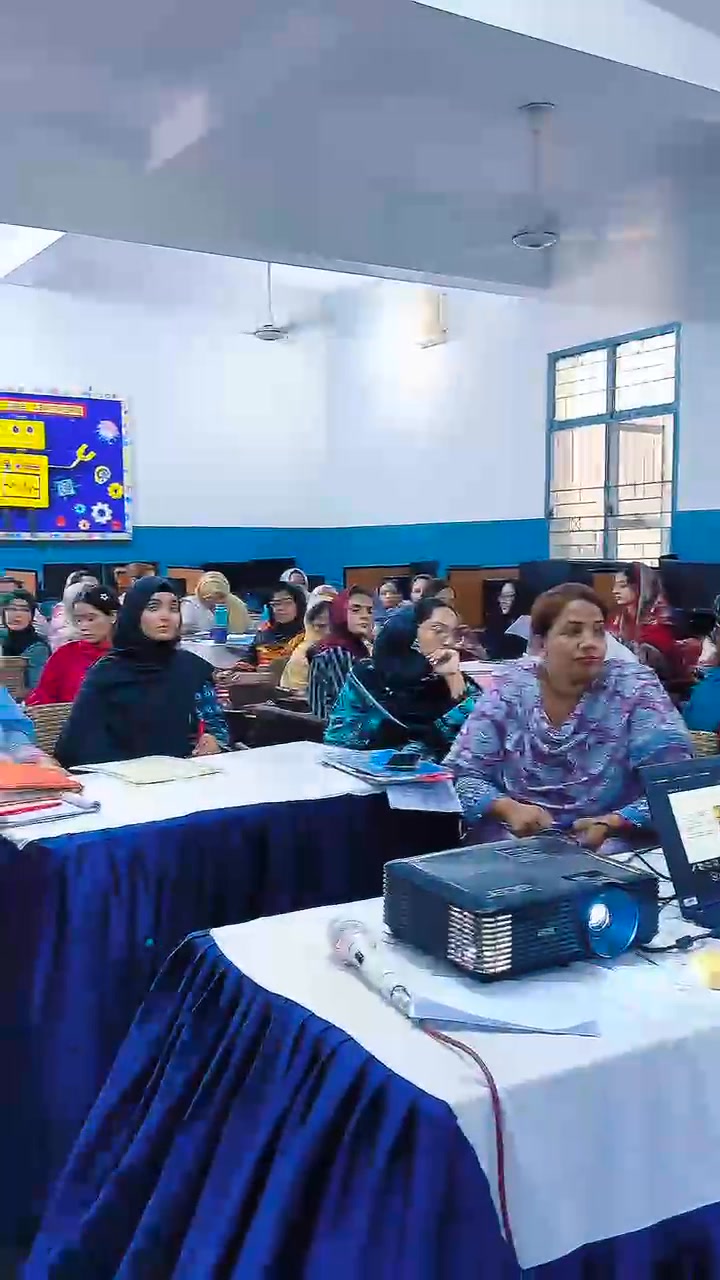 Ms Aliya Shehzad 
Section Head Pre-School conducted a workshop on teaching skills for Teachers De...
